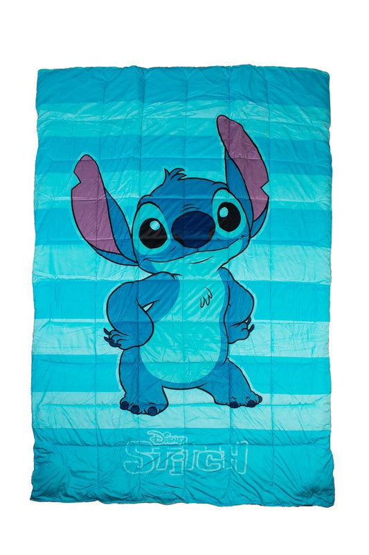 Κουβερτοπάπλωμα Flannel-Sherpa Disney Home Lilo & Stitch 14 160X250  100% Polyester