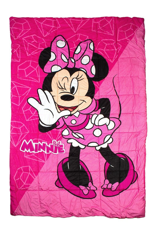 Κουβερτοπάπλωμα Flannel-Sherpa Disney Home Minnie 15 160X250  100% Polyester