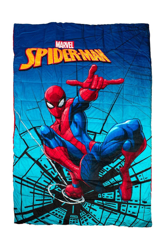 Κουβερτοπάπλωμα Flannel-Sherpa Marvel Spider-Man 160X250 100% Polyester