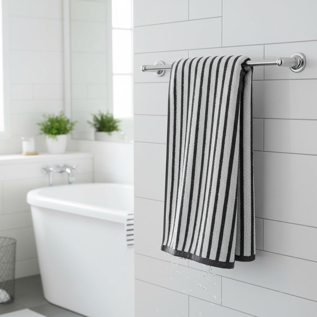 Πετσέτα 500gr Ριγέ 80% βαμβακι 20% Polyester 8 χρώματα | Lironis