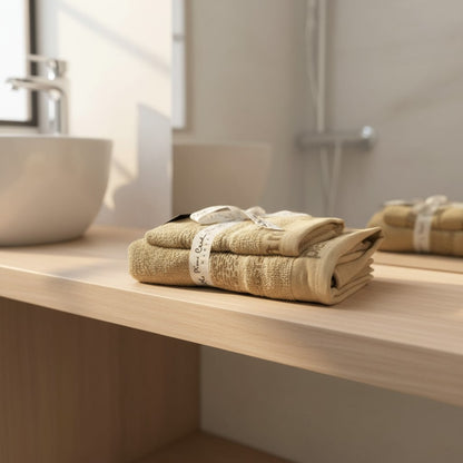 Σετ πετσέτες  2 τεμαχίων Pierre Cardin 10 χρώματα  60X100+40X60