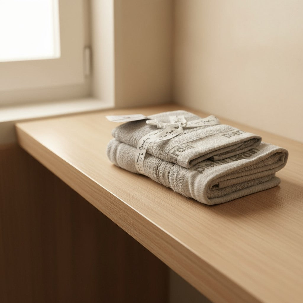 Σετ πετσέτες  2 τεμαχίων Pierre Cardin 10 χρώματα  60X100+40X60